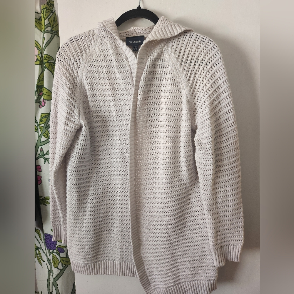 Modcloth Cotton hooded sweater